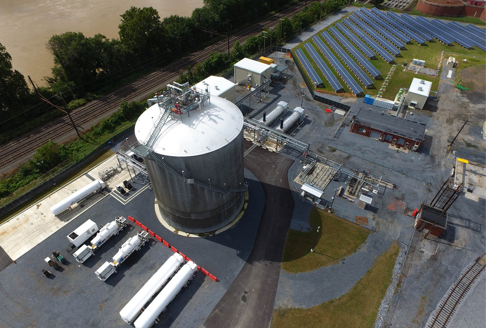 UGI Energy Services LNG Storage Tank - Steelton, PA